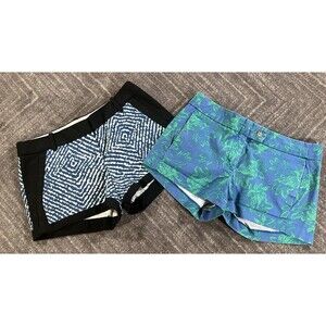 J Crew Women's Stretch Preppy Chino Shorts Lot of 2 Size 4